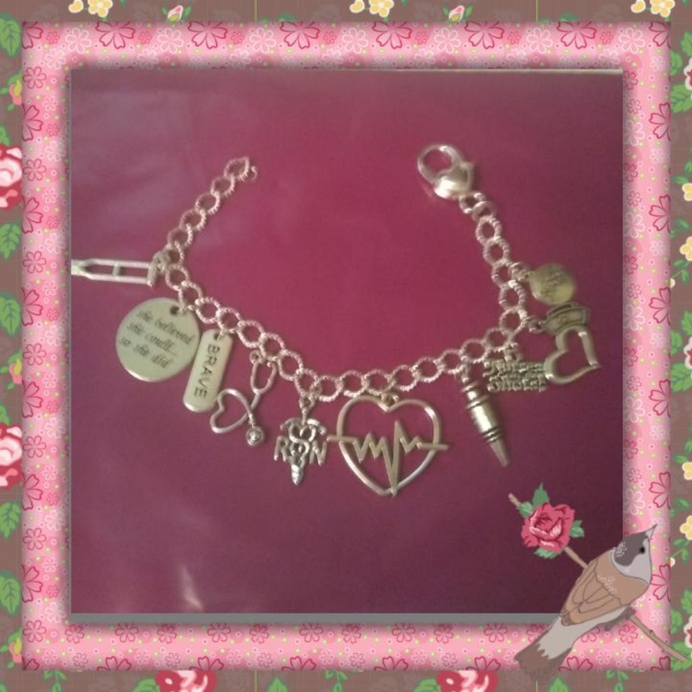 Nurse Charm Bracelet